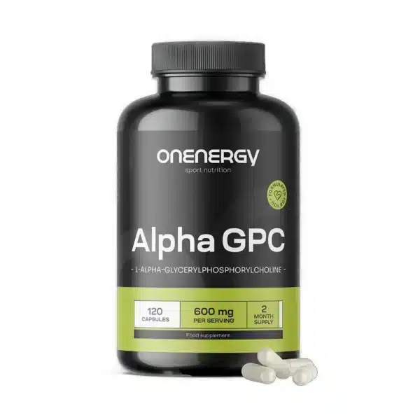 Alpha GPC Onenergy 600mg 120 Cápsulas