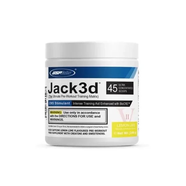 Fórmula Pré-treino Avançado Jack3D 248g 45 Doses - USP Labs