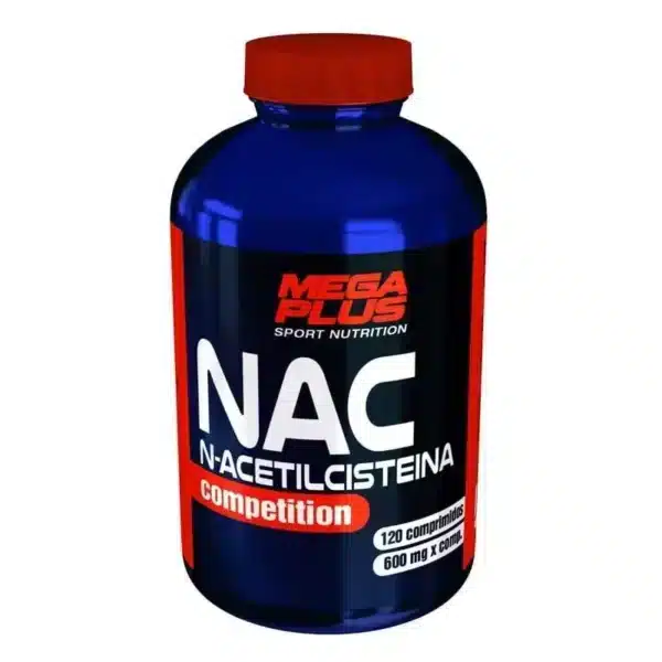 NAC N-Acetilcisteina Mega Plus 120 comprimidos de 600mg