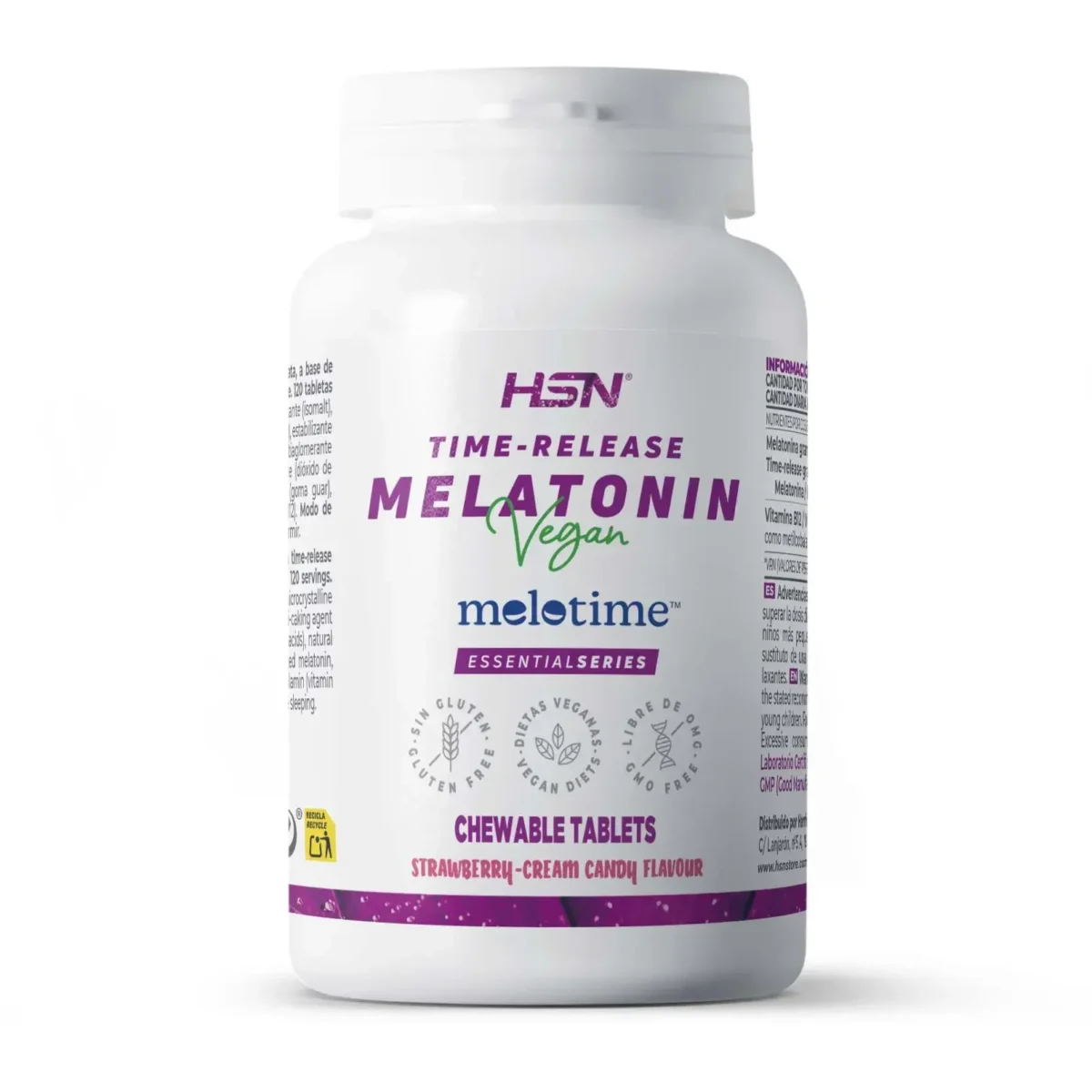 Melatonina de Libertação Prolongada da HSN 120 Cápsulas