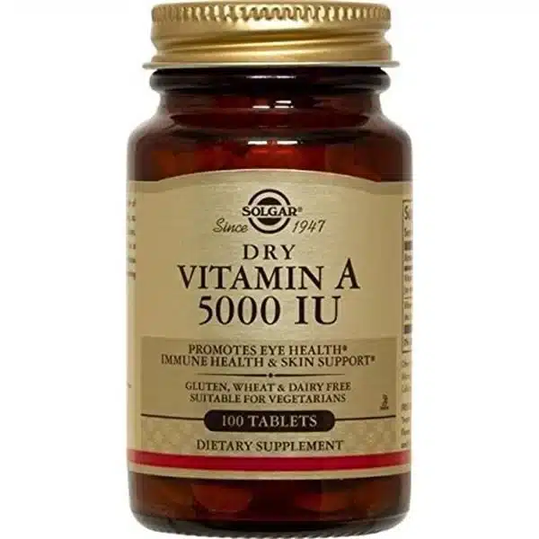 Vitamin A 5000 UI 1502mcg 100 comp