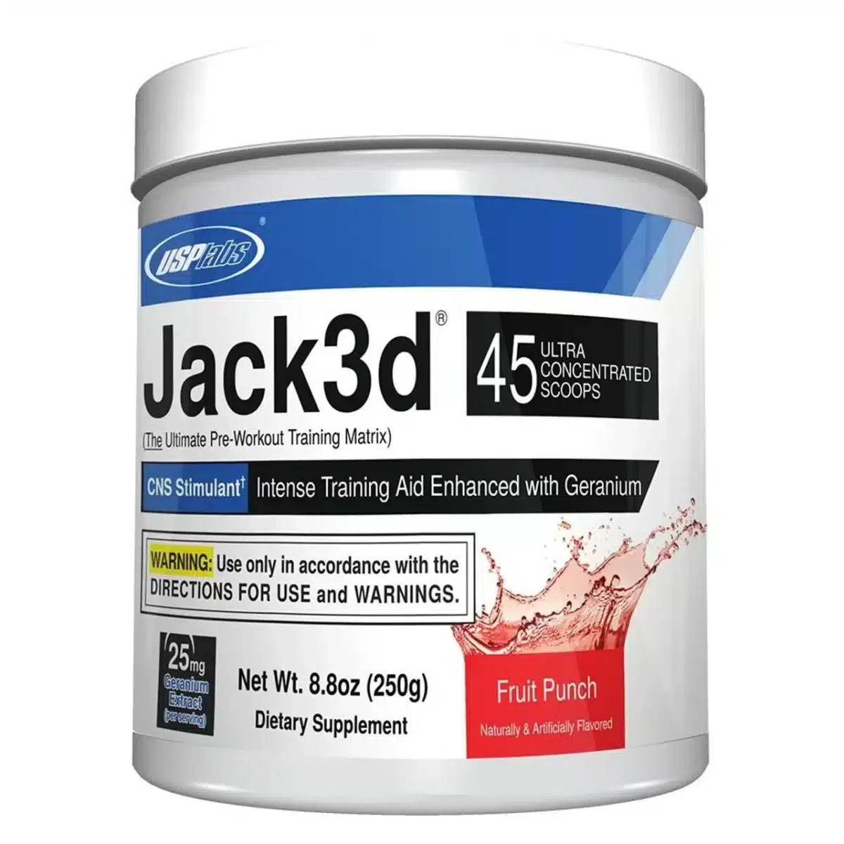 Fórmula Pré-treino Avançado Jack3D 248g 45 Doses - USP Labs - Imagem 5