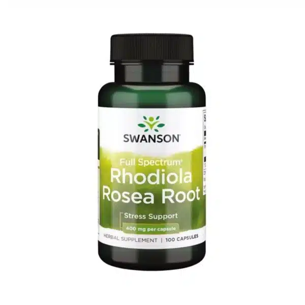 Rhodiola Rosea Root 400mg 100 Cápsulas Swanson