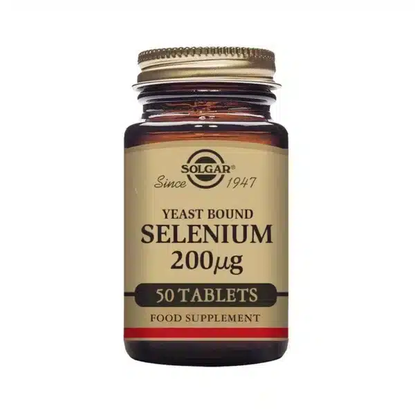 Selénio 200mcg 50 comprimidos Solgar